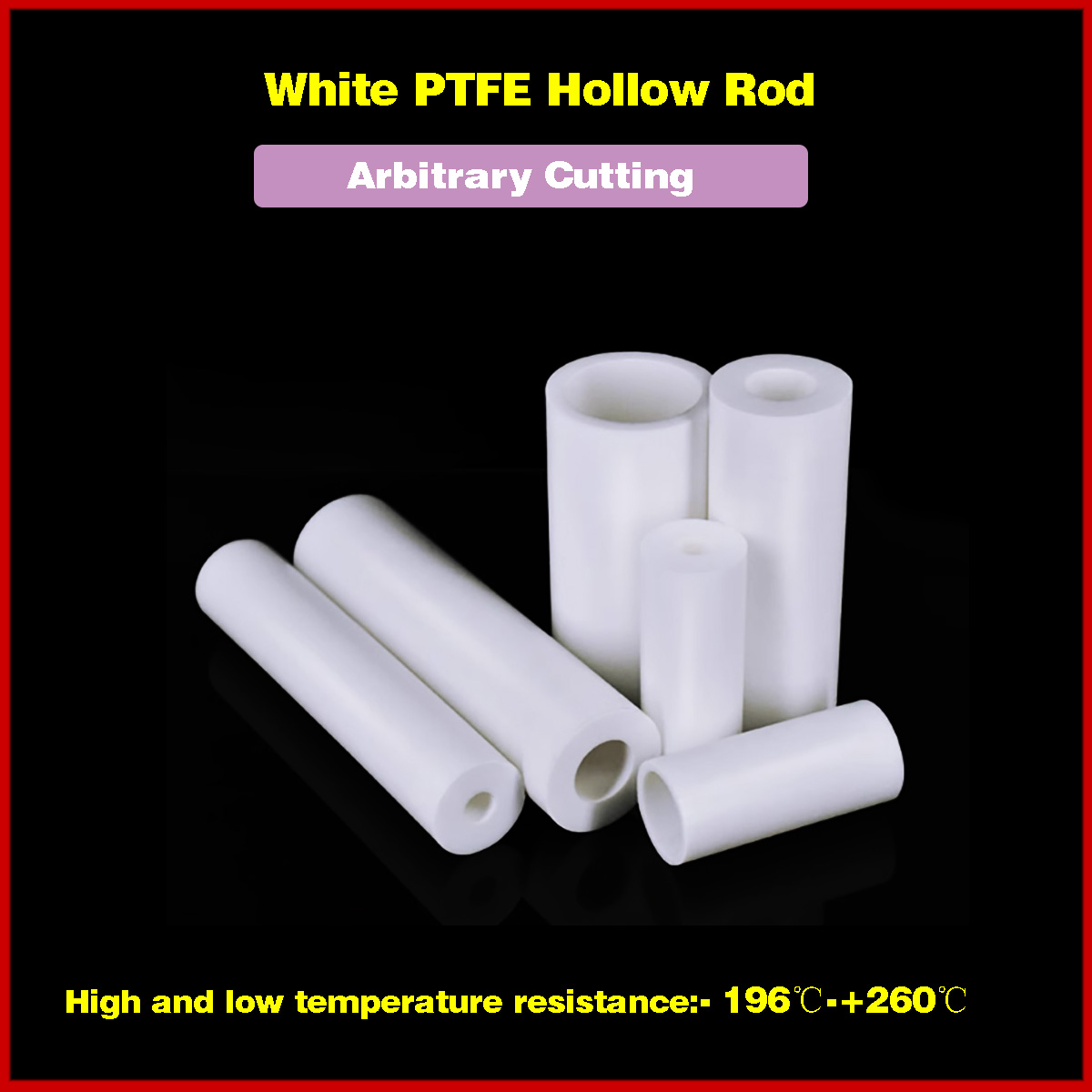 Ptfe Tube - 1 Stück ID 5–20 mm weißes
