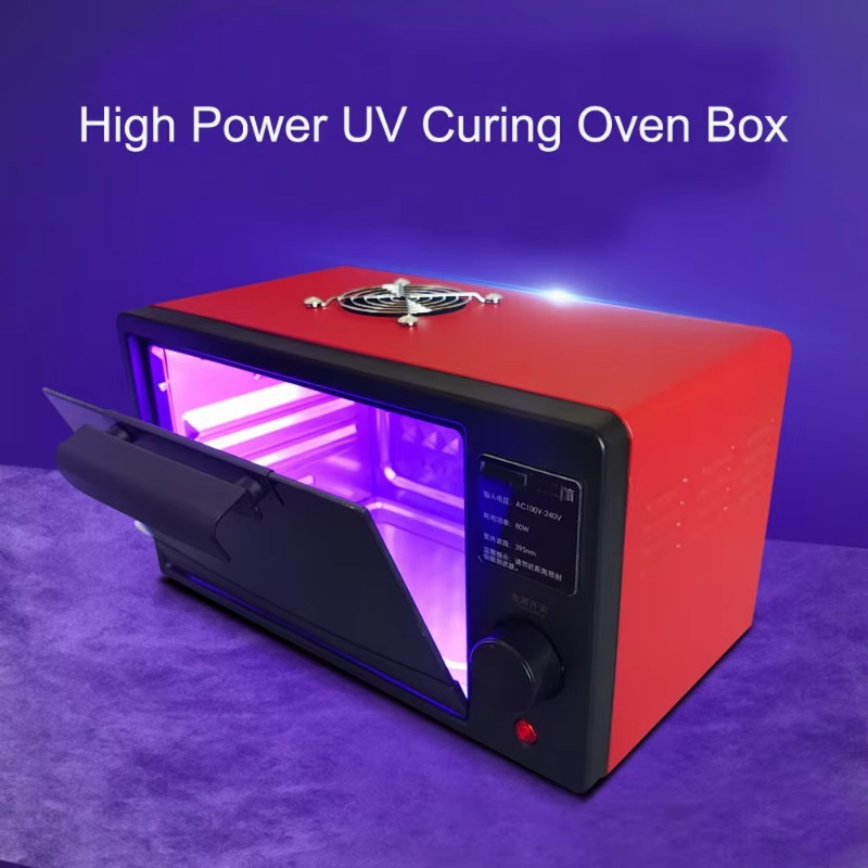 Uv Resin - Hochleistungs-UV-Härtungsbox, Hochintensitäts-UV-Ofen 365nm 395nm für OCA-Harz,