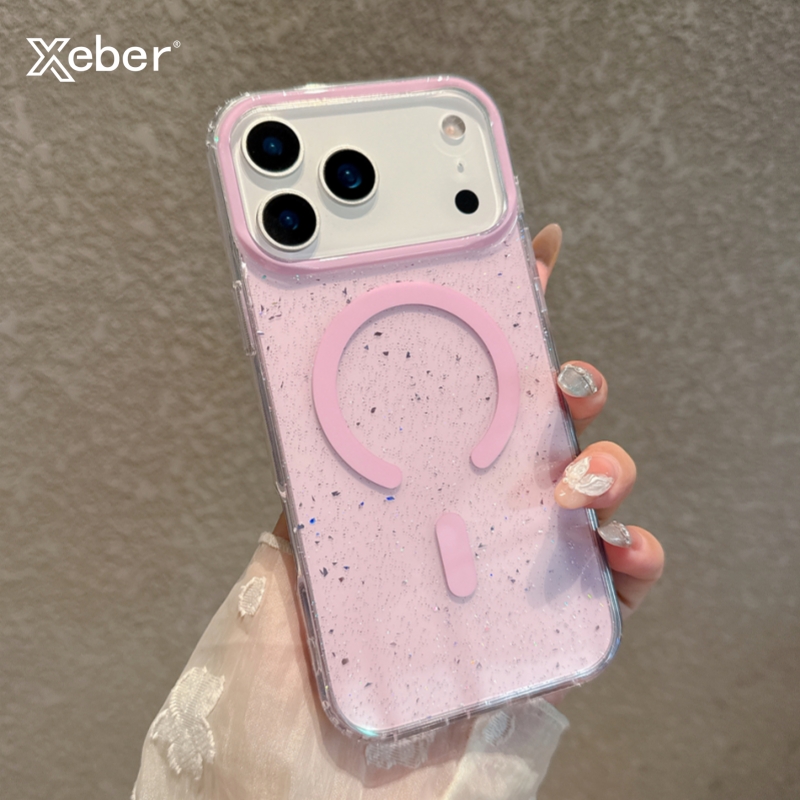 Tpu Filament - Jelly Glitter für Magsafe Wireless Charging