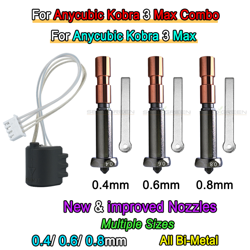 Hotend 0.4Mm - Neue Upgrade-Düse für Anycubic Kobra 3