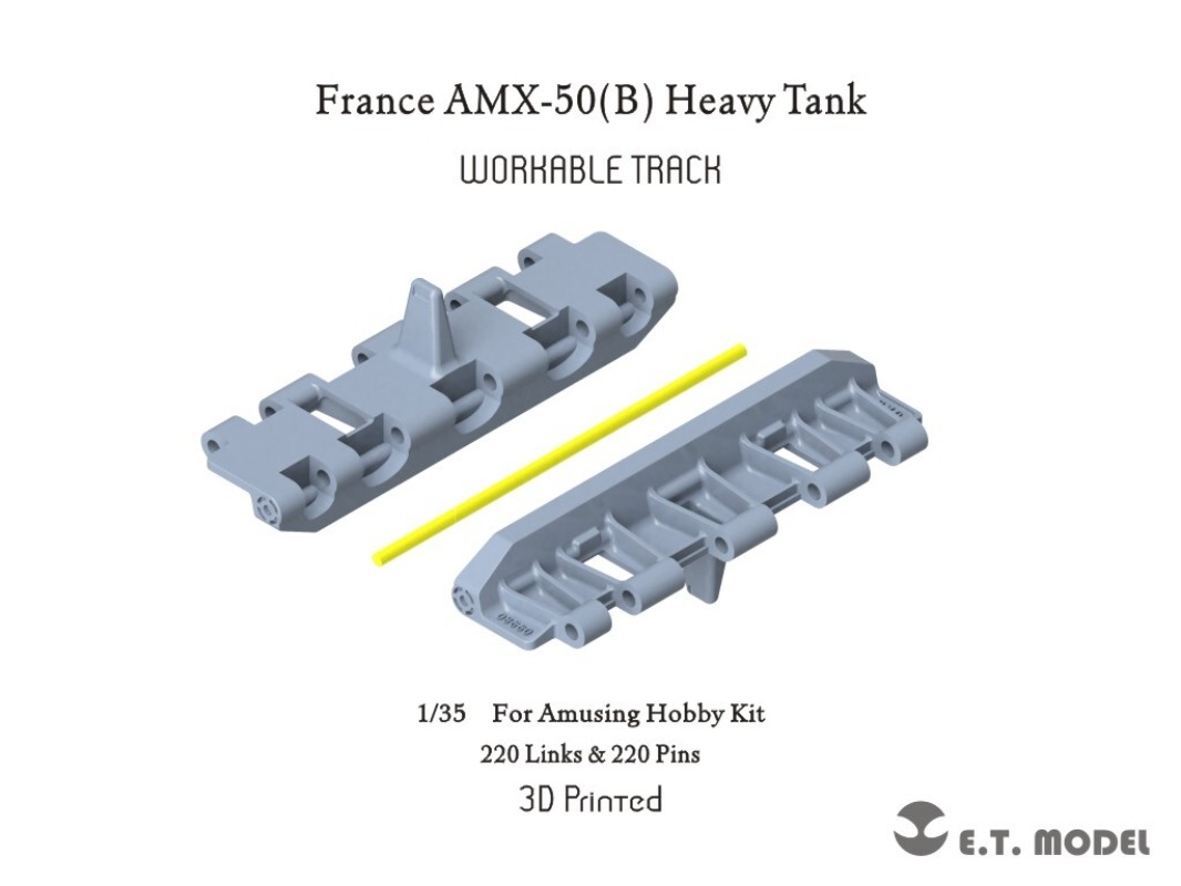 Resin Printer - ET-Modell 1/35 P35-040 Frankreich AMX-50(B) Schwerer