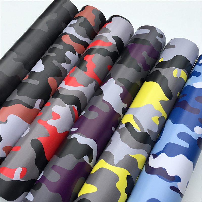 Fep Film - NEUE Tarnfolie für Auto-Modifikation, Motorrad-Aufkleber, Camo-Spiegelfolie,
