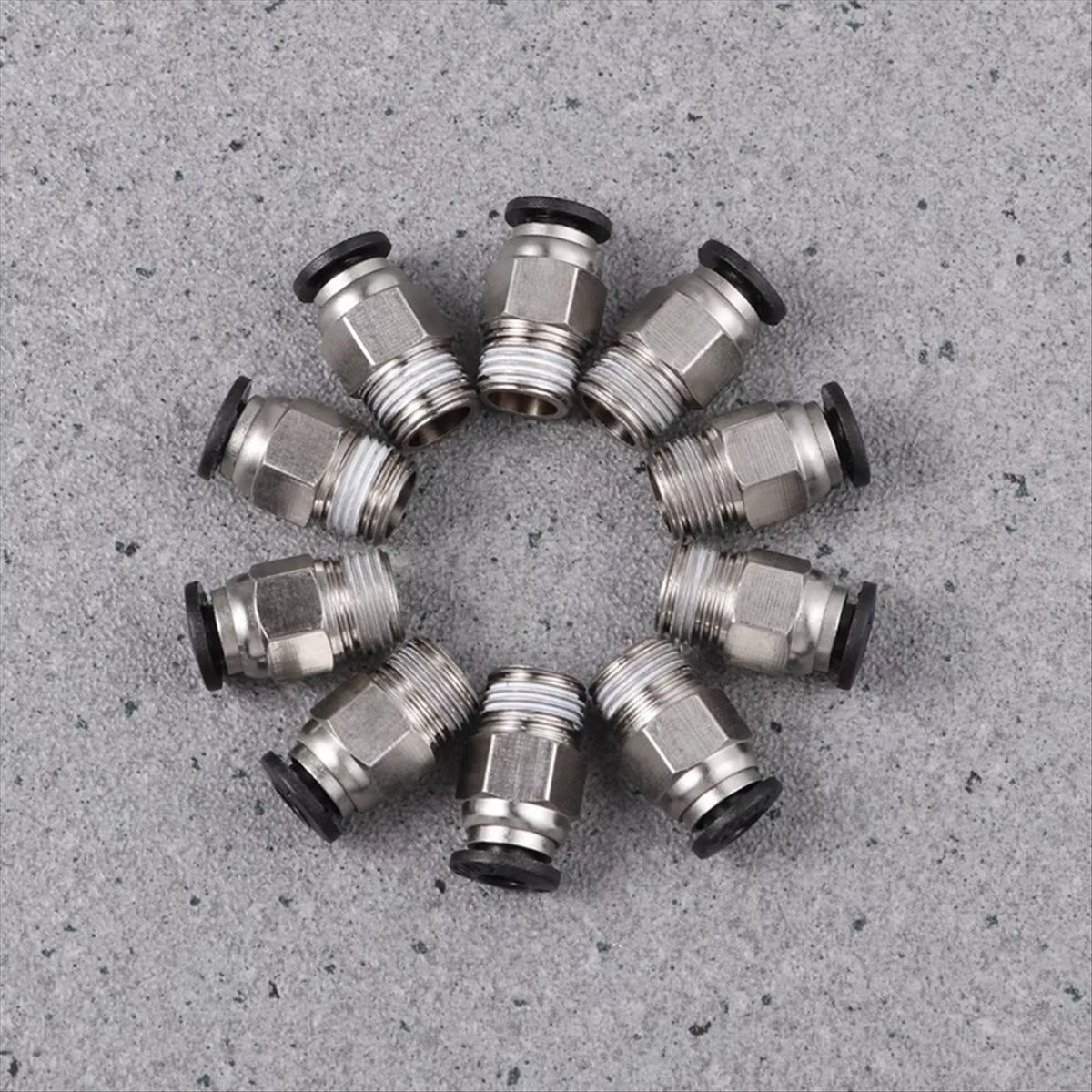 【A60I】 PC4-M10 Steckverbinder  – Ptfe Tube Bewertung und Preis