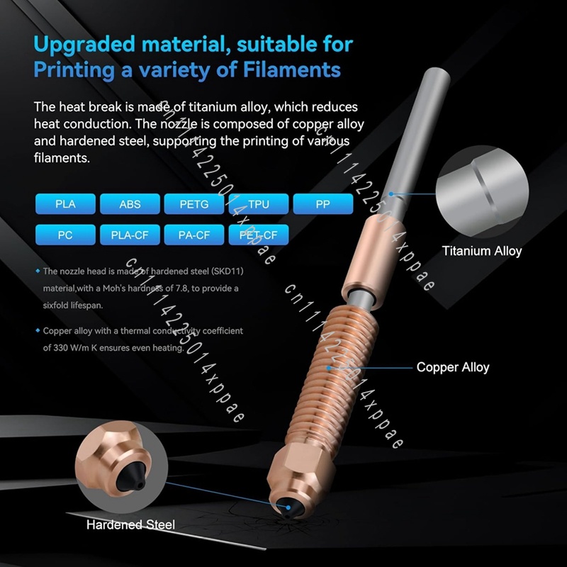 Für Creality K1/K1 Max/K1C 3D- – Printer Nozzle Bewertung und Preis