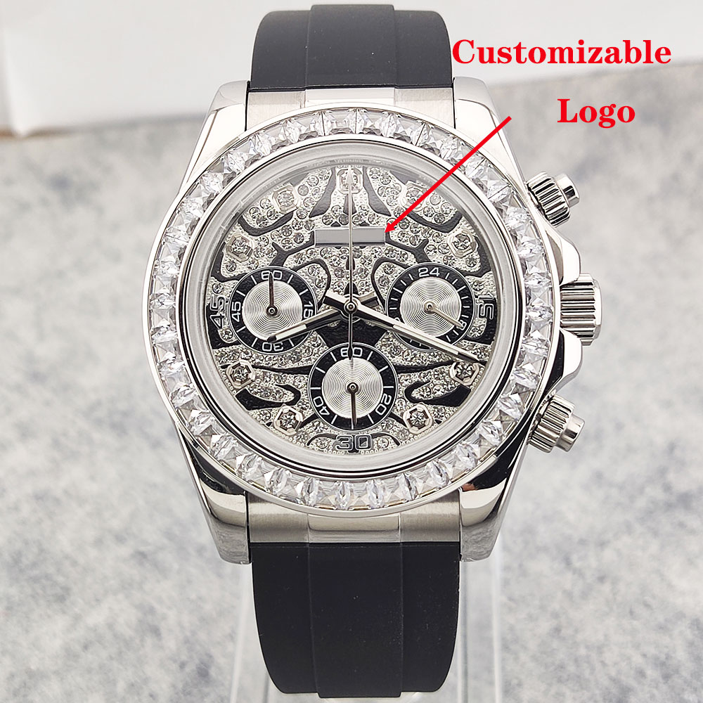 39mm Herrenuhr VK63 Uhrwerk Qu – Glass Bed Bewertung und Preis