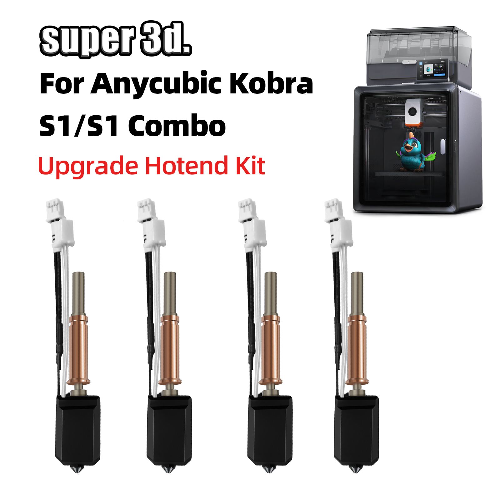 Für Anycubic Kobra S1 Hotend K – Hotend 0.4Mm Bewertung und Preis