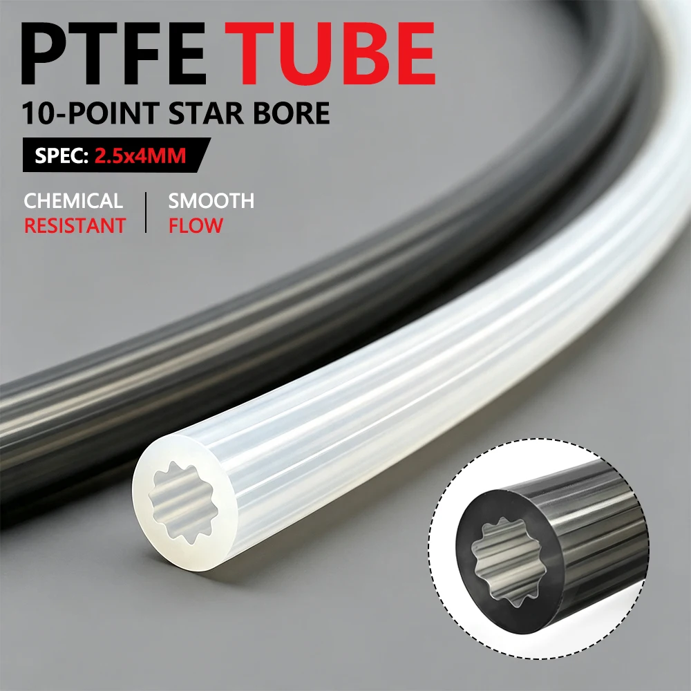 Hochtemperatur-PTFE-Rohr 4x2,5 – Ptfe Tube Bewertung und Preis