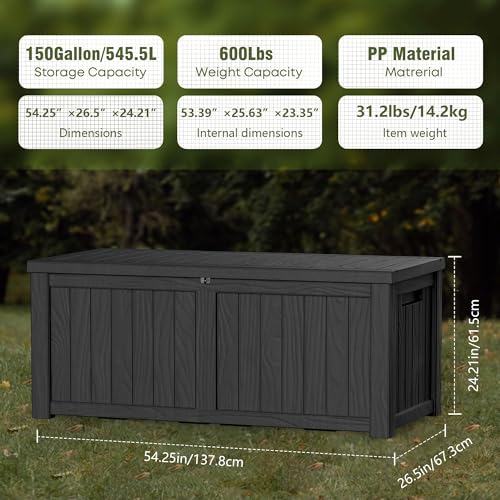 150 Gallonen Abschließbare Kun – Uv Resin Bewertung und Preis