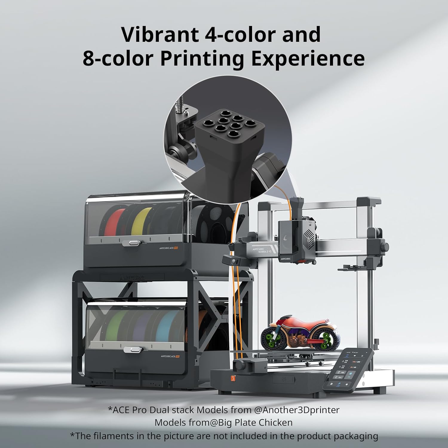 Intelligenter Mehrfarbendruck  – 3D Printer Bewertung und Preis