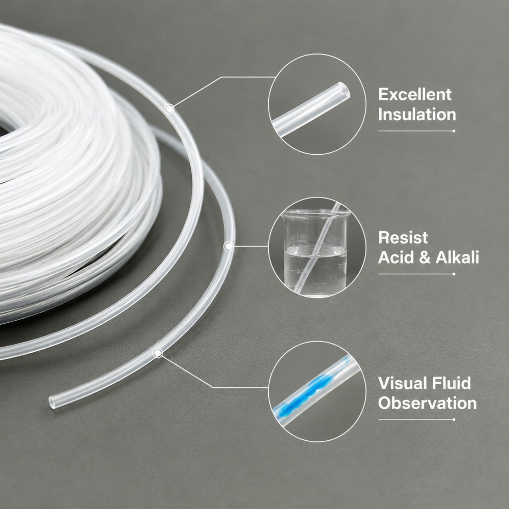Transparentes PTFE-Kapillarroh – Ptfe Tube Bewertung und Preis