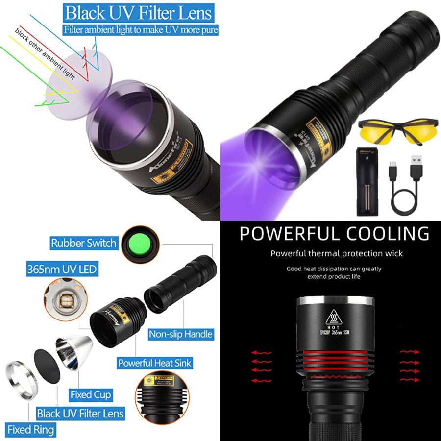 SV13 15W 365nm UV-Taschenlampe – Uv Resin Bewertung und Preis